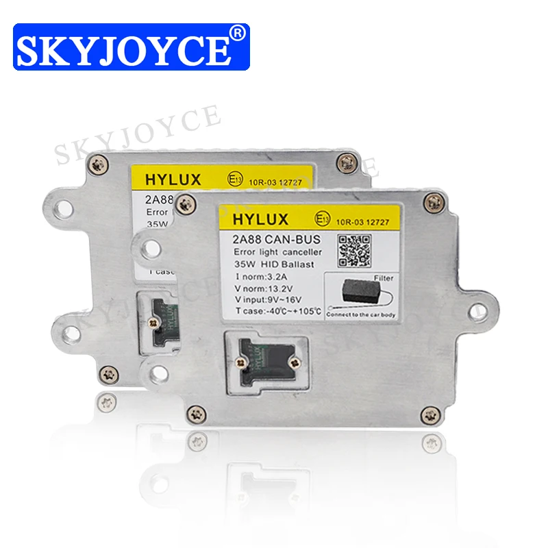SKYJOYCE 1 пара 12 в 35 Вт оригинальный Hylux Canbus HID балласт 2A88 Тонкий Балласт реактор для