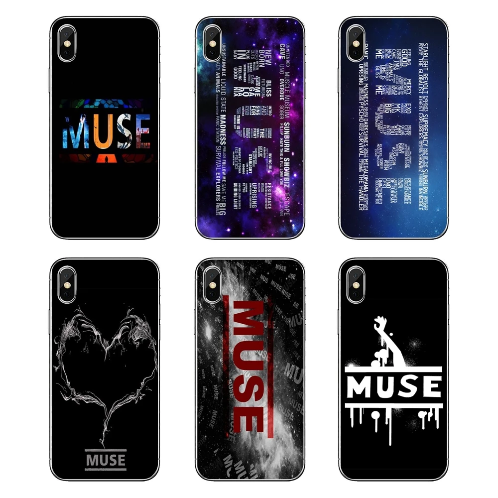 Muse Studio логотип музыкальный плакат прозрачные мягкие чехлы Чехлы для Samsung Galaxy Note 8 9