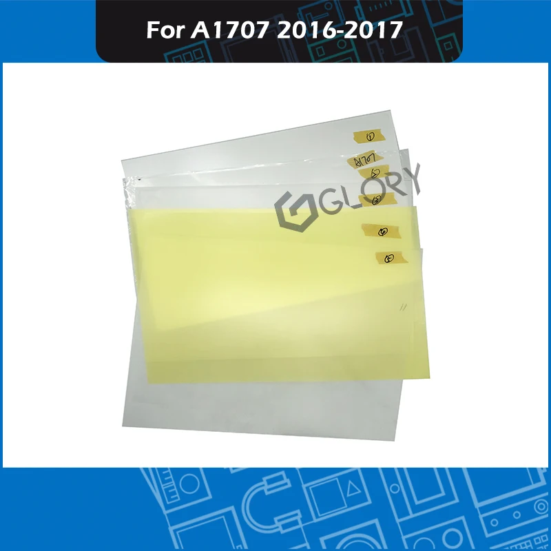 

New A1707 LCD Screen Backlight Sheets Paper for Macbook Pro Retina 15" Late 2016 Mid 2017 LED Display Rear Reflective Sheets