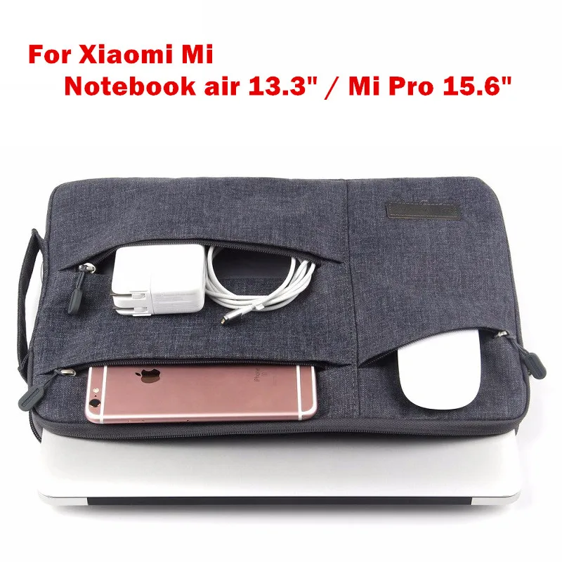 

Fashion Sleeve Bag For Xiaomi Mi Notebook Air 13.3 Inch Laptop Pro 15.6 Inch Pouch Case Mibook Handbag Protective Cover Stylus