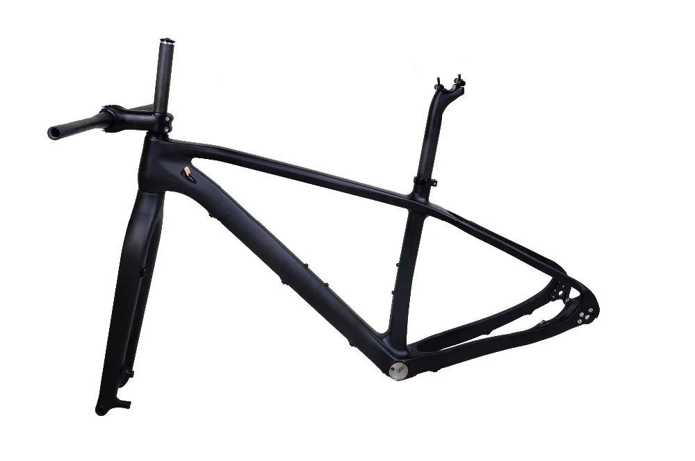 Black Matt 27.5er Full Carbon Mountain Bike Frames 650b Rigid Mtb