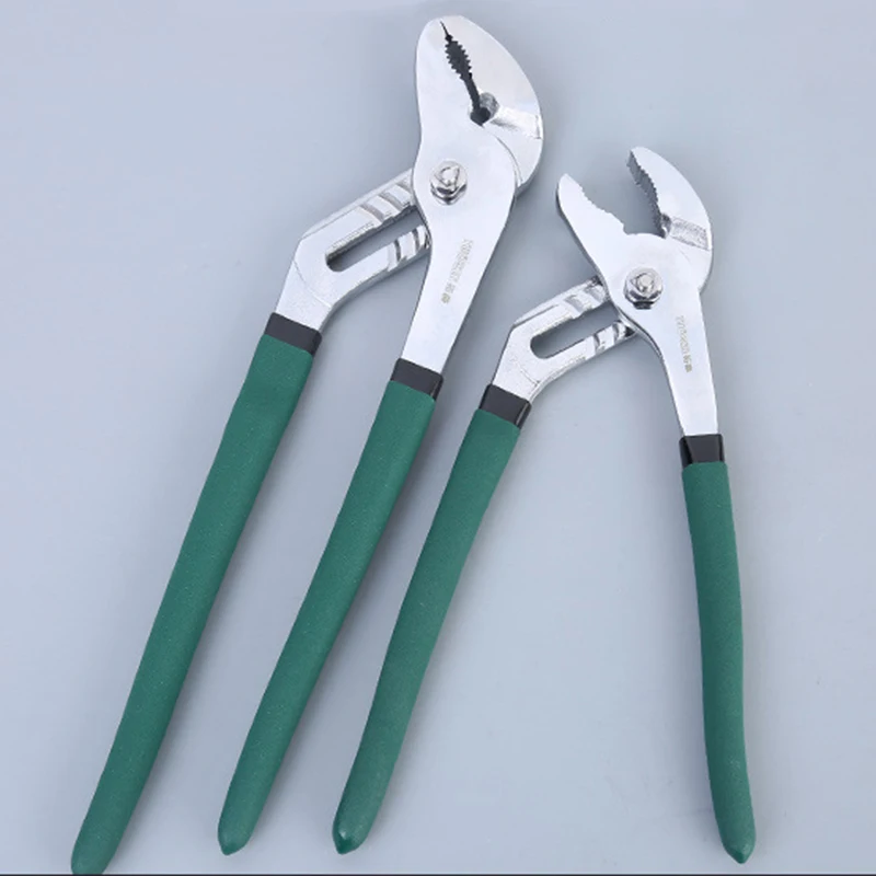 

10"12" water pump pliers pipe wrench wrench steel joint pliers industrial grade adjustable manual tool set