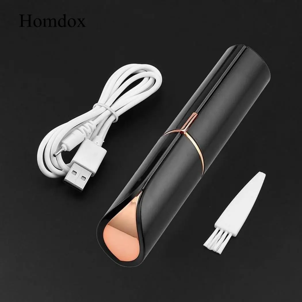 

it design Hair Women Electric take is Facial Lipstick Epilator you with Shape Shaver Removal Painless Mini very portable