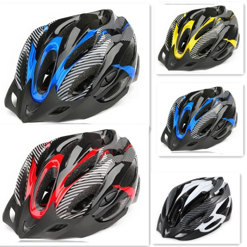 

Cycling Bicycle Helmet Professional Mens EPS Bike Racing Helmet Imitation One-Piece Helmet Bicycle Equipment Accessories