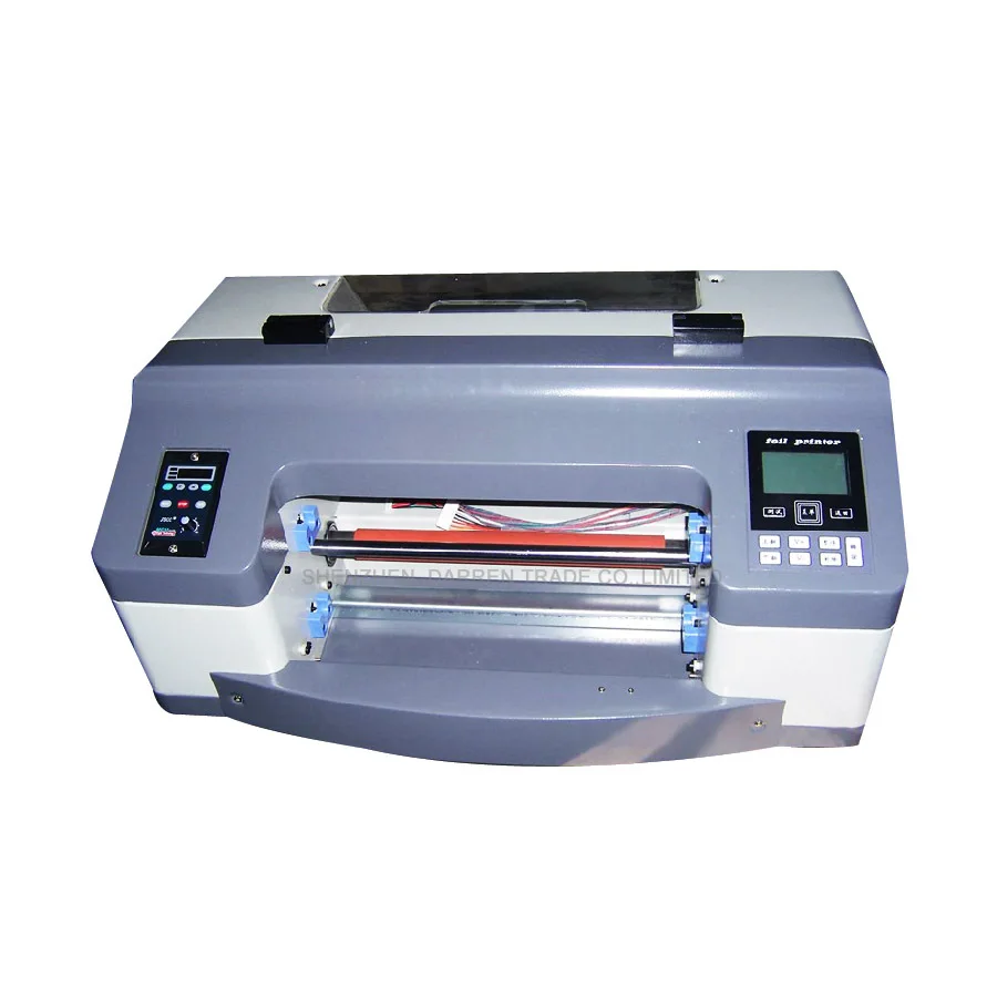 

300mm digital hot foil stamping printing machine Semi-Automatic Digital Label Printer DC300TJ 200dpi Flatbed printer