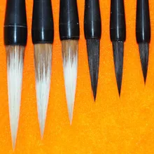 Роскошный китайский каллиграфическое письмо RuyangLiu, кисть, множество волокон, каллиграфия, кисть для рисования, Подарочная коробка, набор