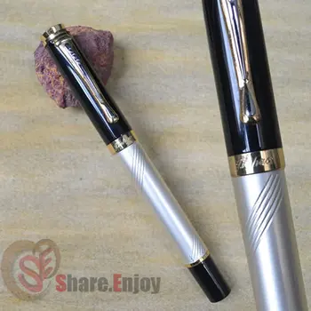 

FOUNTAIN PEN MEDIUM NIB JINHAO 500 EXECUTIVE WHITE AND GOLDEN BEST GIFT STATIONERY BUSINESS OFFICE