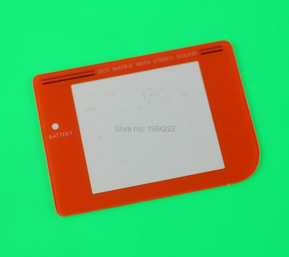 2 шт./лот Высококачественная цветная защитная пластиковая линза для экрана Gameboy GB