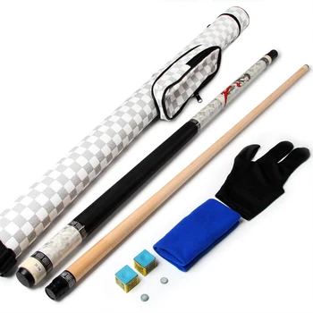 

New Pool Cue 2-Piece Pool Kit Cue Stick 12.75 mm Tip 148 cm 20.5 oz Billiard Cues Billiard Sticks Weight Adjustable High-end Cue