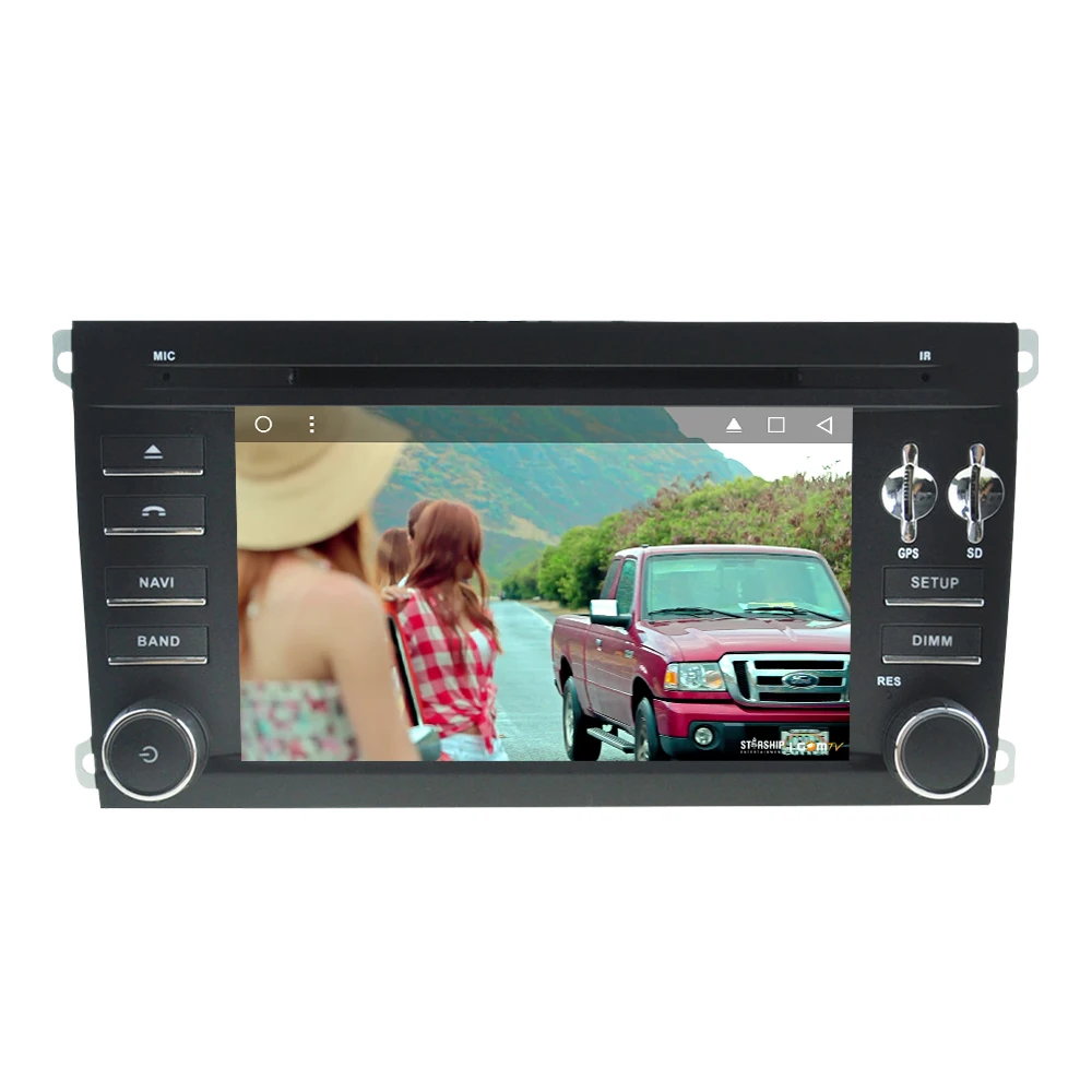 Best Support Apple Carplay Android 9.0 Car GPS DVD Multimedia Player For Porsche Cayenne 2003-2010 Auto radio Navigation Stereo 64G 5