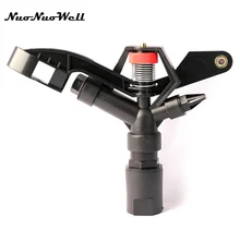 1pcs NuoNuoWell 1″(DN25) Female Thread Rotating Spray Nozzle Rocker Arm Sprinkler Garden&Lawn Irrigation Watering Supplies Tools