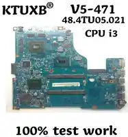 KTUXB 48.4TU05.021 motherboard for Acer V5-571 V5-471 notebook motherboard CPU i3 HM76 DDR3 100% test work