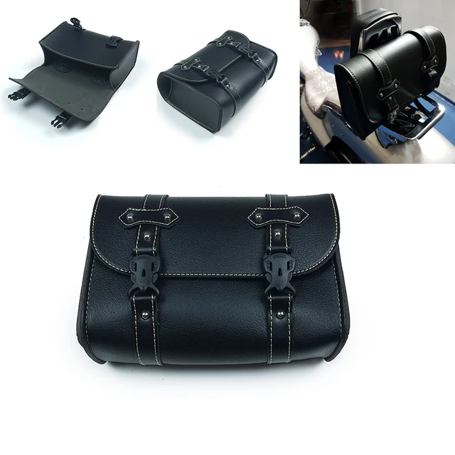 Aliexpress For Harley Honda Shadow Motorcycle Tool For Harley Honda Shadow Motorcycle Tool Bags Saddlebag Pu Leather Bag Sissy Bar