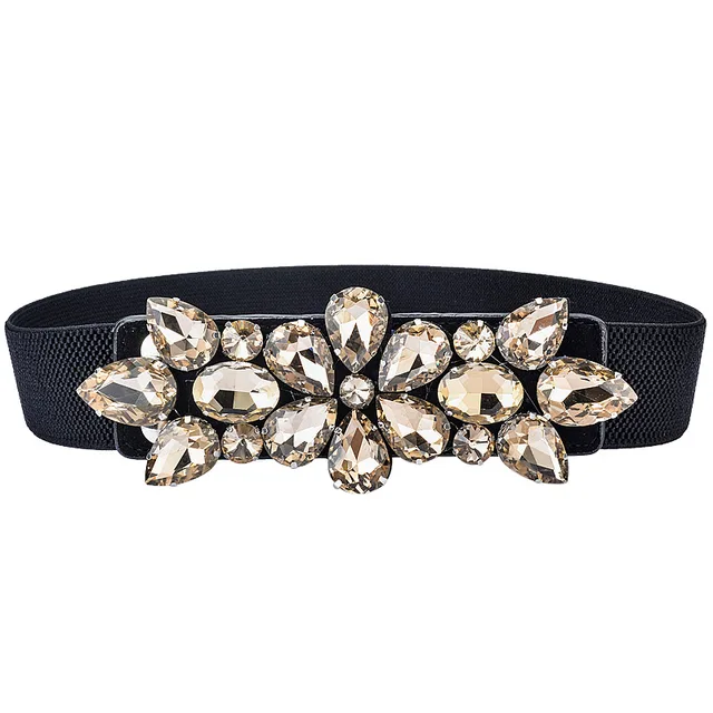 designer bedazzled belt