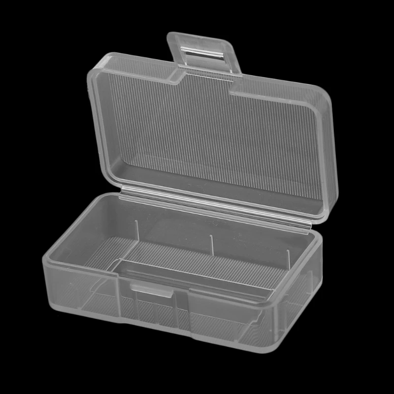 Новый мини Прозрачный чехол держатель коробка для хранения 1x9 V батареи или 2x AA