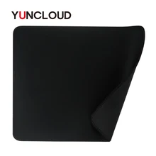 YUNCLOUD игровые коврики для мыши 24*20 см, противоскользящие, скорость/контроль, запирающий край, черный коврик для мыши, коврик для мыши, ноутбук, компьютер, планшет