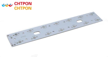 

257mm x 47mm Aluminium PCB Circuit Board for 14PCS x 1W,3W,5W LED In Series