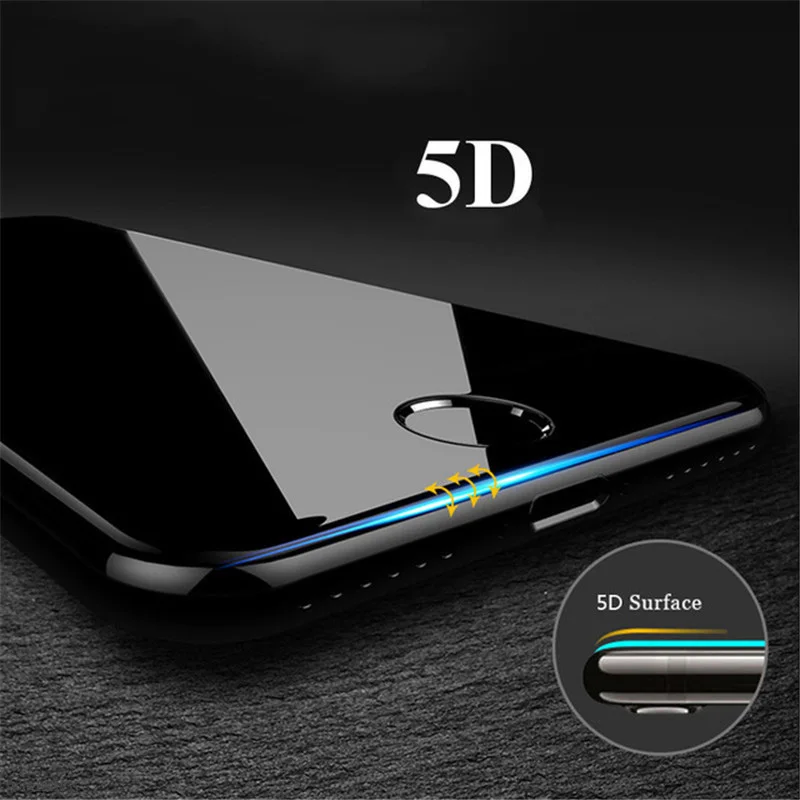 5D полное покрытие Край Закаленное стекло для iPhone 6 7 8 HD экран протектор 6S 6splus plus |