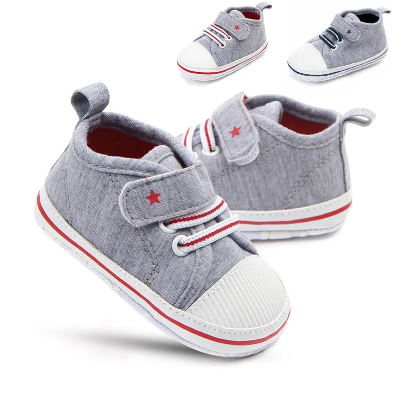 

Baby Shoes Spring Kid Boys Casual Sports First Walkers Prewalker Non-slip Soft Bottom Baby Crib Shoes