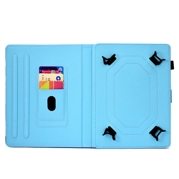 Universal Adjustable Size Standing Case for 7 7inch tablet Protector Cover With Card Slots 7.0 inch E Book Bag 7" EReader Capa huawei snorkeling case