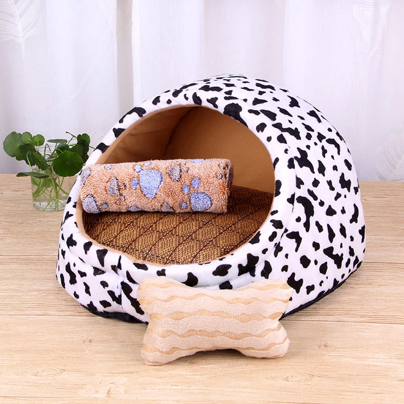 Новая мода съемная крышка коврик будка для собаки кровати для маленьких средних собачьи продукты Домашние животные дом домашних животных кровати для кошки W266