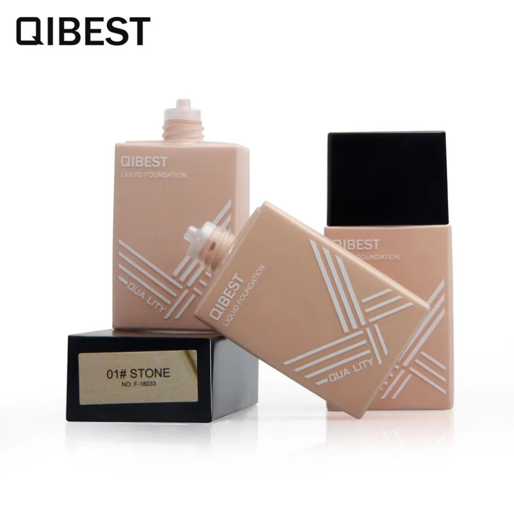 QIBEST Корректирующее средство для лица База Жидкая Основа макияж полное покрытие отбеливающий консилер грунтовка BB крем водонепроницаемый стойкий