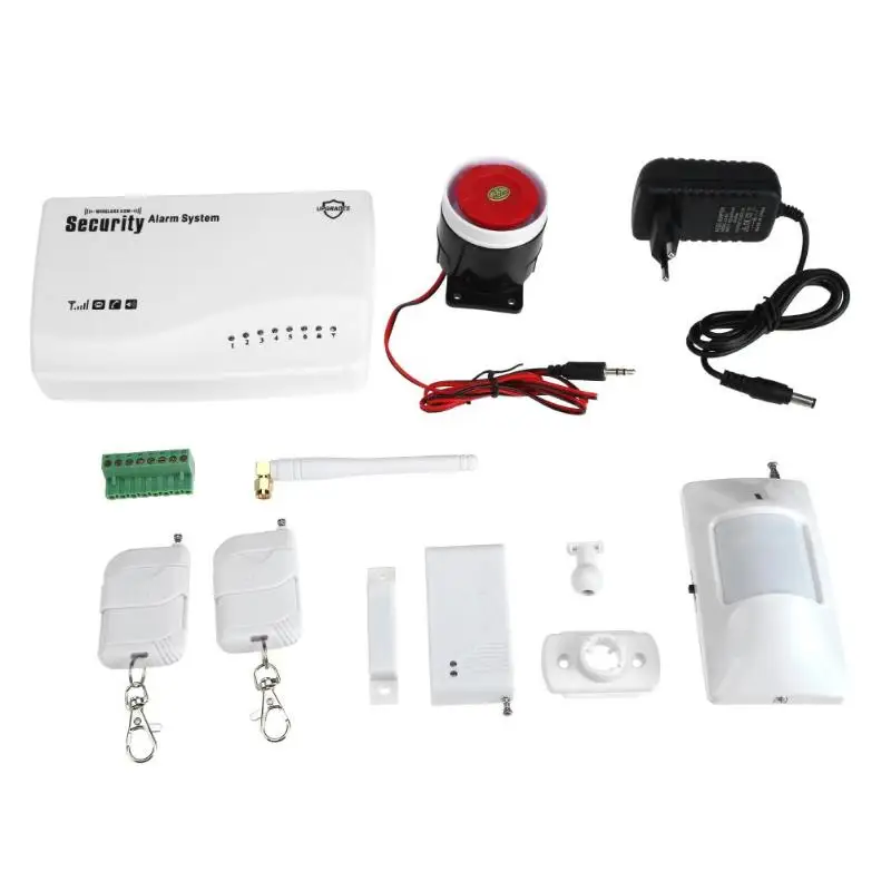 

GSM Alarm System Home Security System Door Sensor Burglar Alarm System