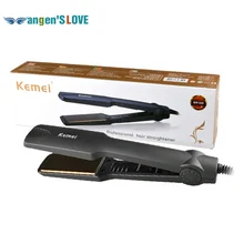 Kemei KM-329 Профессиональный Парикмахерские Flat Iron Styling Профессиональный Выпрямитель для волос для укладки инструменты щипцы выпрямитель для волос