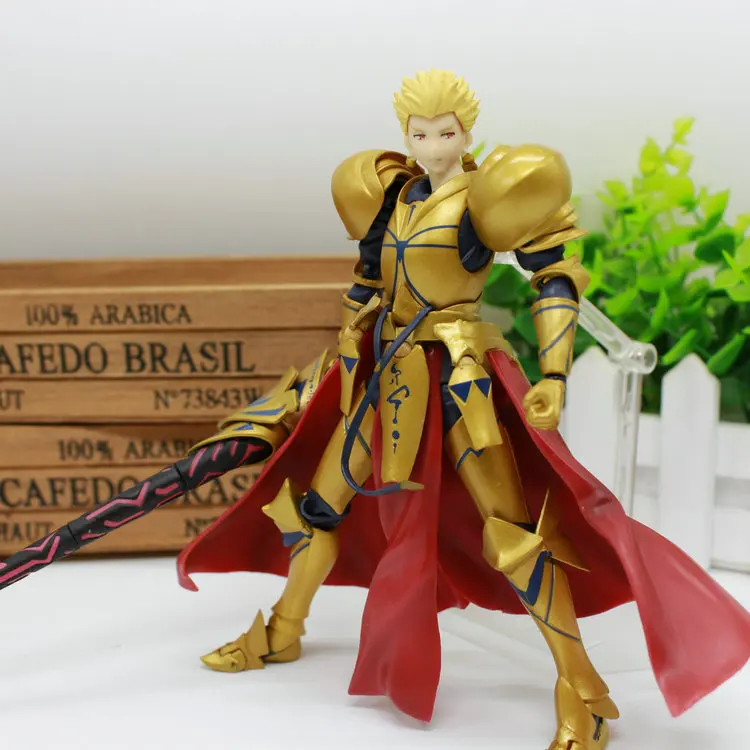 Аниме Fate/stay night Fate Grand Order Archer Gilgamesh Figma 300 ПВХ экшн фигурка Коллекционная модель