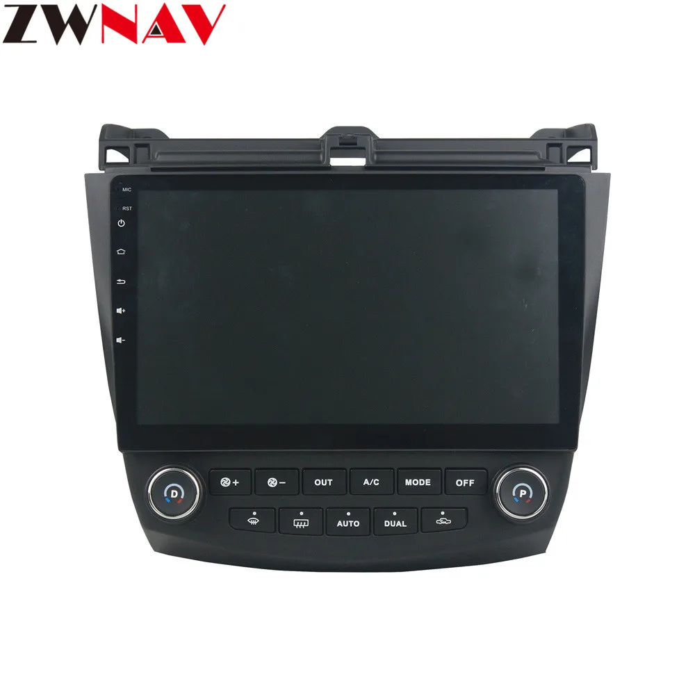 Top 10.1" Android 9 4+64G DSP Car DVD Player GPS navigation For HONDA ACCORD 7 2003-2007 head unit multimedia player tape recorder 8
