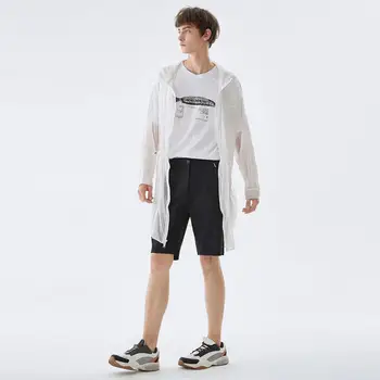 

Mark Fairwhale 2019 spring summer men cardigan causal fashion daily with hood and zipper Sun protection clothing 718213022031