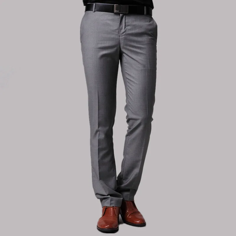 

New Men Pants Beckham bakham mens suits pants male casual slim pant Business casual pants men's trousers Plus size M-XXXL