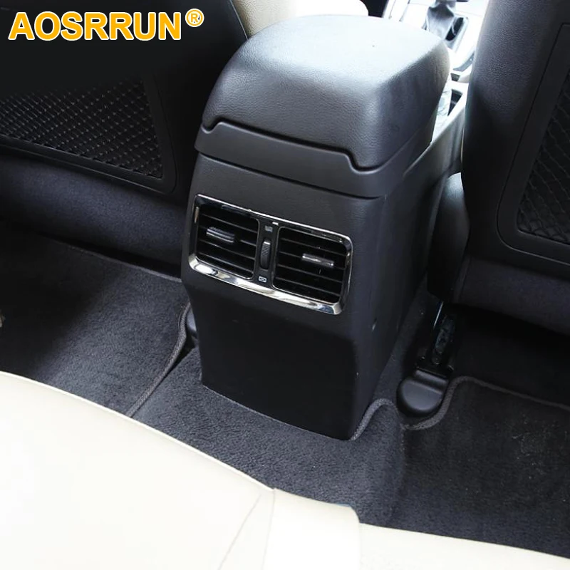 

ABS car Accessories after discharge outlet armrest decorative stickers For Hyundai Elantra 2012 2013 2014 2015 2016