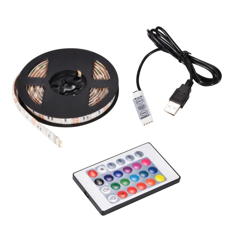 SOL светодиодный SMD505 RGB водонепроницаемый DC5V светильник гибкий с usb питанием и
