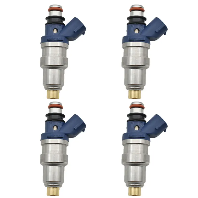 4pcs Fuel Injector Nozzle For Toyota 2.4L L4 Hilux RZN148 RZN168
