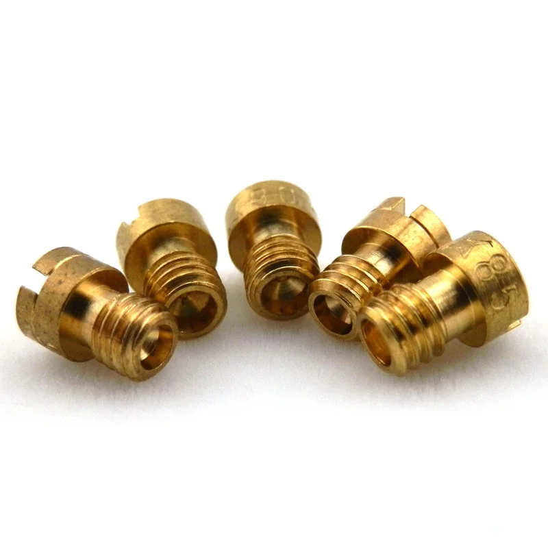 

New Mikuni Minimoto 4mm Thread M4 Round Main Jet For Kenhin Style Carb Gy6 139qmb 50cc Cvk 80 82 85 88 90