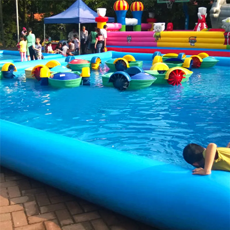 500 см надувной наземный Плавательный Бассейн семейный бассейн для взрослых детей водный спорт многопользовательский бассейн гигантский надувной парк развлечений