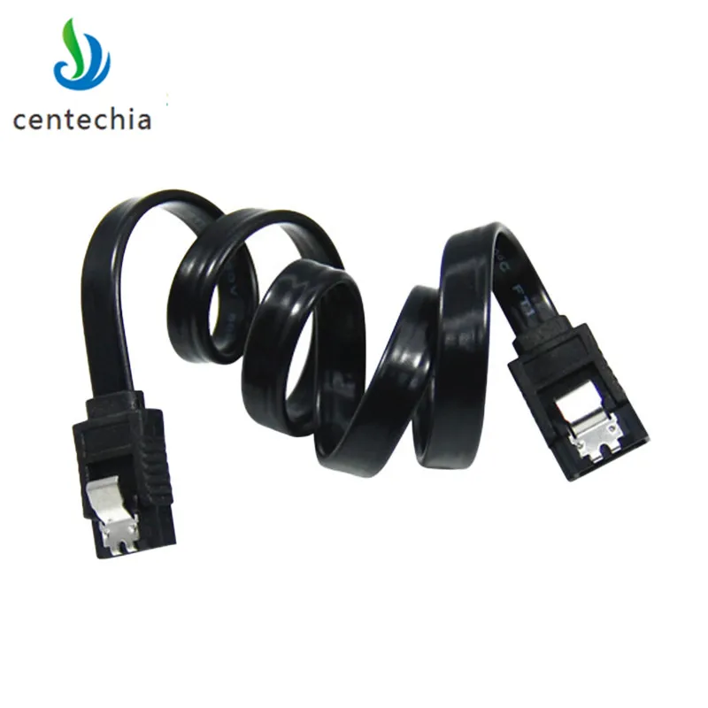 Centechia 6Gb/s SATA 3.0 SATA3 Serial Port Hard Disk Data Cables Bend