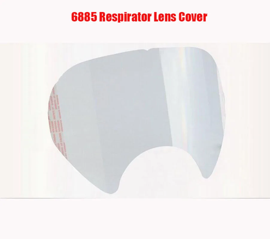 1-25 шт 3 м 6885 респиратор Защитная пленка для объектива для 3М 6800 Полнолицевая Пылезащитная маска респиратор