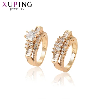 

Xuping Jewelry Elegant Couple Ring for Women Romantic or Lovers Engagement Christmas Gifts 15748