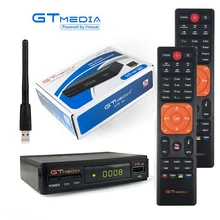 GtMedia V7S Receptor Satellite Receiver HD DVB-S2 Decoder Extra Remote Control USB WiFi Freesat V7 TV Tuner VU Key Cline Youtube