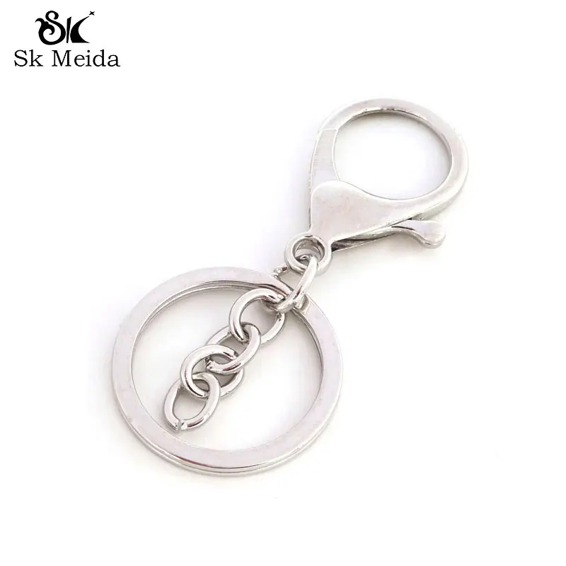 Good Quality Keychains 20pcs/Lot Lobster Clasp With Key Ring And Link