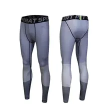 Новые мужские для тренировок, компрессионые плотно Штаны высокого качества в стиле пэчворк Штаны пот быстросохнущие брюки pantalones hombre