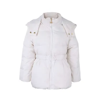 

Girls New Year New Year Down Feathers Winter Fashion Long Kids Thick Padded Coat