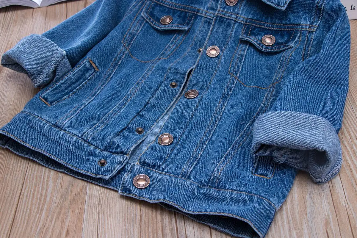 wholesale childrens denim jackets