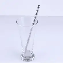 304 Stainless Straw for 20oz Water Cup Stainless Steel Metal Drinking Straw Reusable Straws 215*12mm