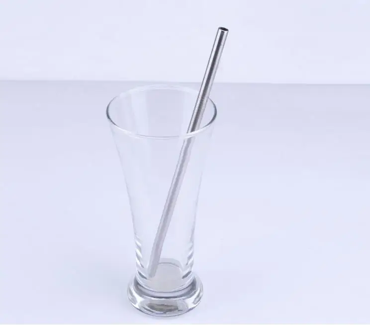 304 Stainless Straw for 20oz Water Cup Stainless Steel Metal Drinking Straw Reusable Straws 215