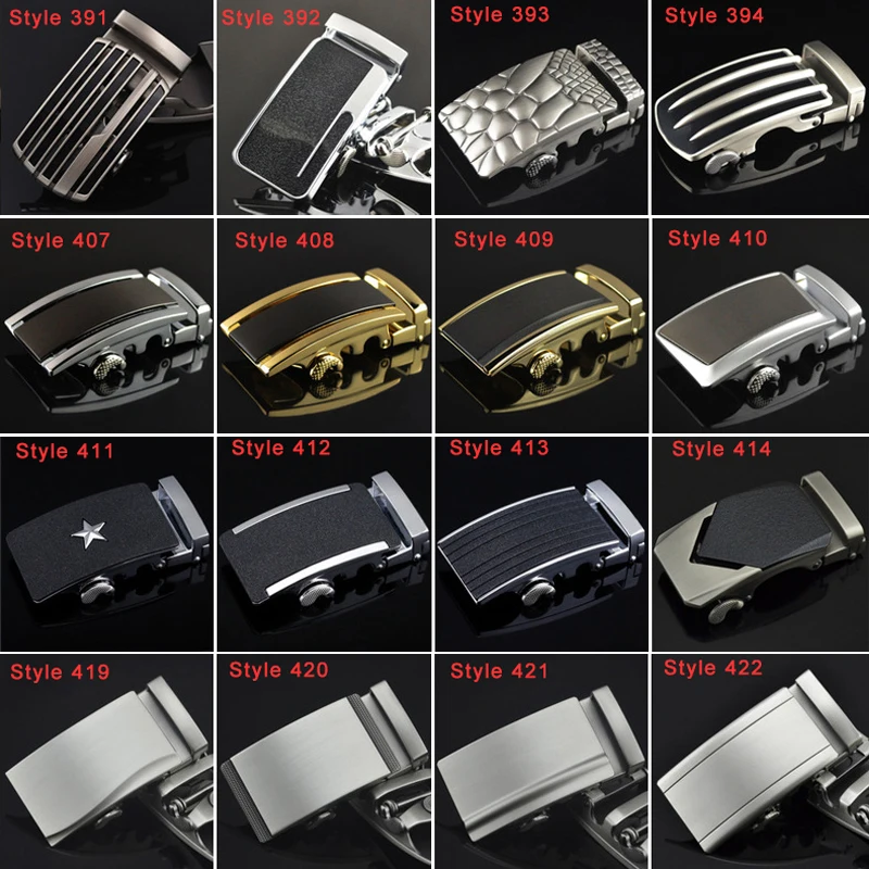 

3.5cm Width Automatic Buckle Adjustable Belt Buckle For Mens All-Purpose Fashion Style Automatic Buckles Set