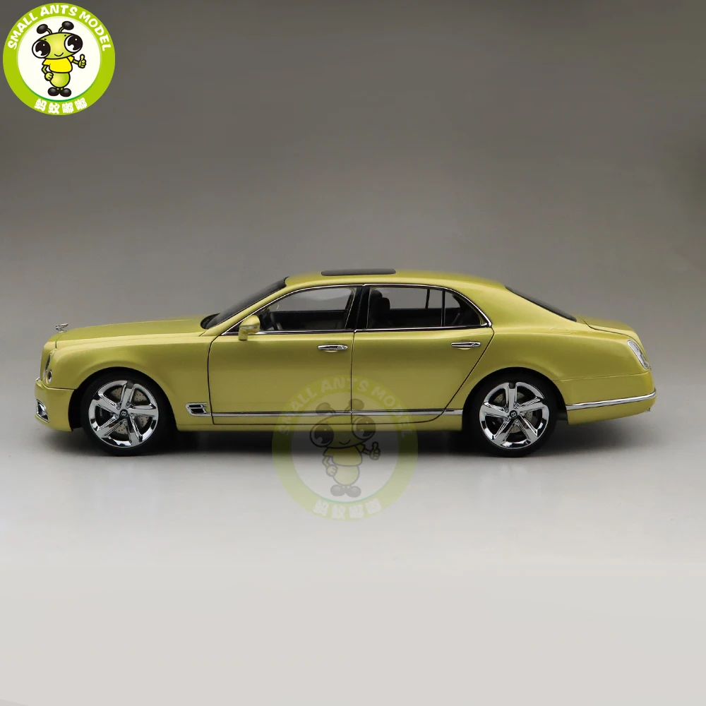 1/18 почти настоящая Bentley Mulsanne speed Julep литая под давлением металлическая модель автомобиля коллекция подарков хобби