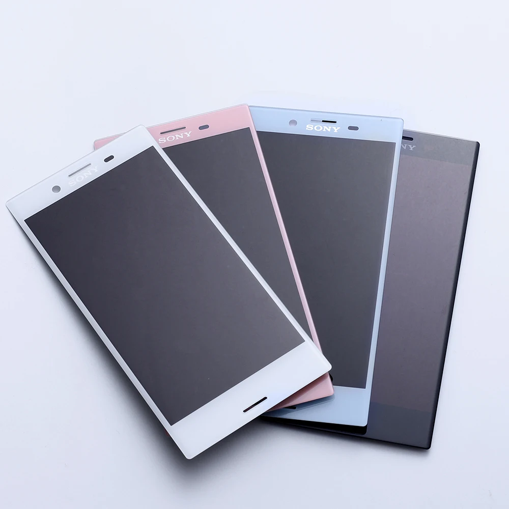 Cena Do Sony Xperia X Compact F5321 wyświetlacz X mini wyświetlacz lcd z ramką na zespół ekranu dotykowego Digitizer biały czarny